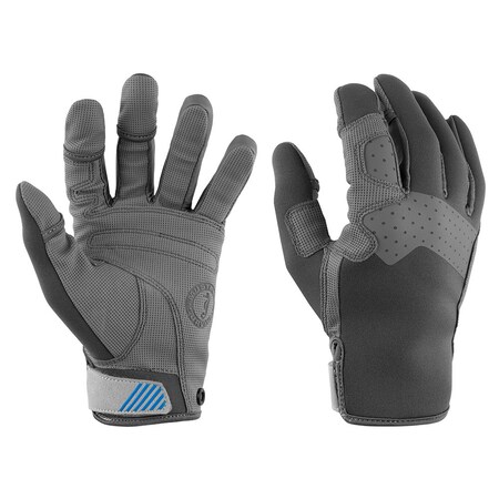 Mustang Survival Traction Closed Finger Gloves Large GrayBlue MA600302-269-L-267